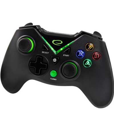 Esperanza EGG112K Ασύρματο Major με dongle για PC/PS3/XBOX One/Android - Μαύρο
