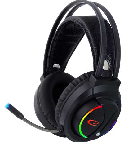 Esperanza EGH470 Stereo Headphones With Microphone RGB Nightshade