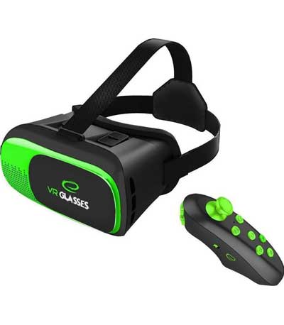 Esperanza EGV300R Apocalypse Γυαλιά 3D VR Εικονικής Πραγματικότητας 360° για Smartphones 3.5-6'' με Bluetooth Χειριστήριο