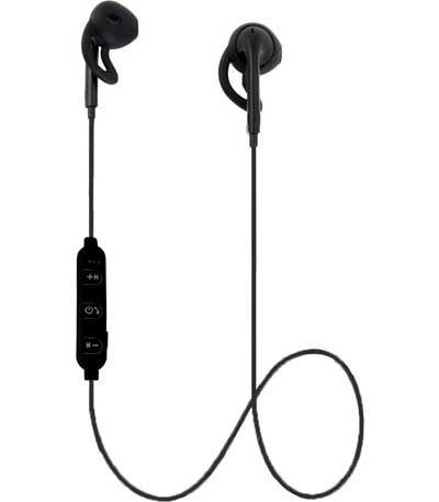 Esperanza EH187K Ασύρματα Ακουστικά Bluetooth Χρώματος Μαύρο  Sport Earphones