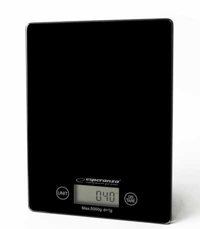 ESPERANZA EKS002K ΨΗΦΙΑΚΗ ΖΥΓΑΡΙΑ ΚΟΥΖΙΝΑΣ -ΧΡΩΜΑ LEMON BLACK
