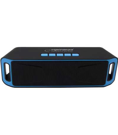 Esperanza EP126KB Bluetooth ηχείο Folk με ραδιόφωνο Μπλέ μαύρο χρώμα