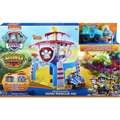 Spin Master Paw Patrol Σούπερ Πύργος Ελέγχου - Dino Resque 6059295
