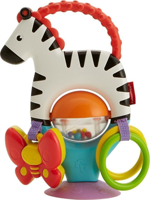 Fisher-Price Ζέβρα Δραστηριοτήτων Με Βεντούζα (FGJ11)