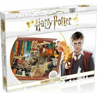 Winning Moves: Puzzle - Harry Potter Hogwarts (1000pcs) (WM00371-ML1)