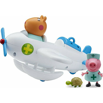Giochi Preziosi Peppa Pig Το Αεροπλάνο Κτηνιατρείο του Δόκτορα Χάμστερ PPC96000 για 3+ Ετών