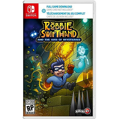 Robbie Swifthand and the Orb of Mysteries (Code In A Box) Nintendo Switch NEW