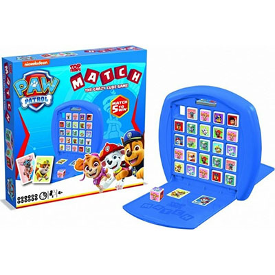 Winning Moves Επιτραπέζιο Παιχνίδι Top Trumps Match - Paw Patrol για 2 Παίκτες 4+ Ετών (WM00680-ML1