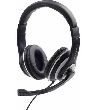 MAXTER HEADSET ΜΑΥΡΟ/ΑΣΠΡΟ MHS-003