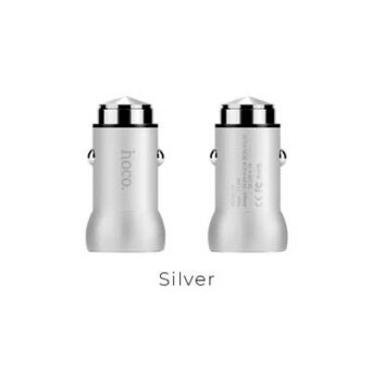 HOCO Z4 SINGLE PORT USB CAR CHARGER, QUICK CHARGE 2.0, ΑΣΗΜΙ