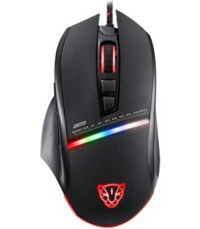 MOTOSPEED V10 GAMING ΠΟΝΤΙΚΙ ΜΕ RGB ΛΩΡΙΔΑ