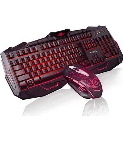 MARVO KM400+G1 GAMING SET, ΠΛΗΚΤΡΟΛΟΓΙΟ+ΠΟΝΤΙΚΙ+MOUSEPAD