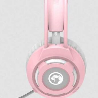Marvo HG8936 USB 2.0 Wired Gaming Headset Ροζ