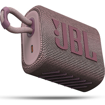 JBL Go 3 Αδιάβροχο Ηχείο Bluetooth 4.2W Pink
