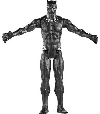Hasbro Marvel Avengers Blast Gear: Titan Hero Series - Black Panther (30cm) (E7876)