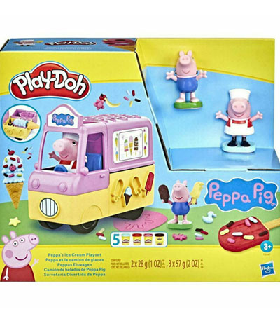 Hasbro Play-Doh Peppa Pig - Peppa's Ice Cream Playset (F3597)
