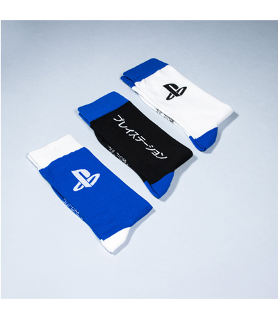 Numskull Official Playstation Japanese INSPIRED SOCKS