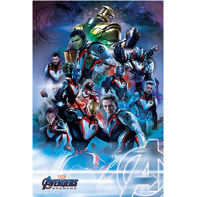 Pyramid AVENGERS ENDGAME - Poster 61X91 - Quantum Realm Suits
