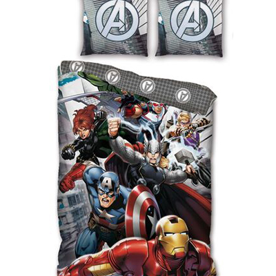 AyMax AVENGERS - Duvet Cover 140X200 - '100% microfiber'