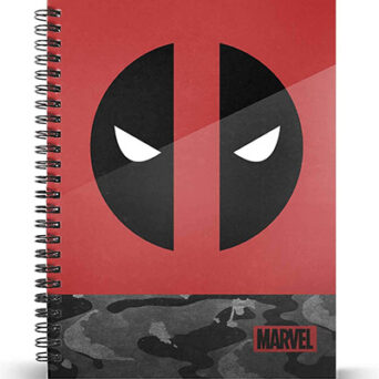 Karactermania MARVEL - Deadpool Rebel - Notebook A5
