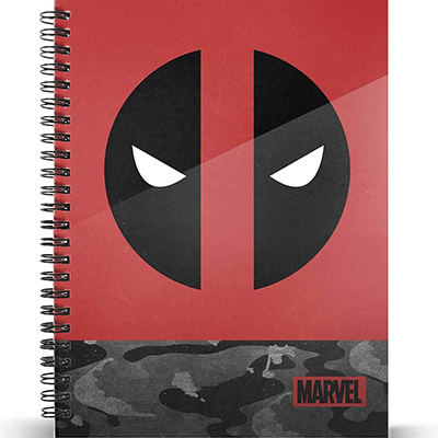 Karactermania MARVEL - Deadpool Rebel - Notebook A4