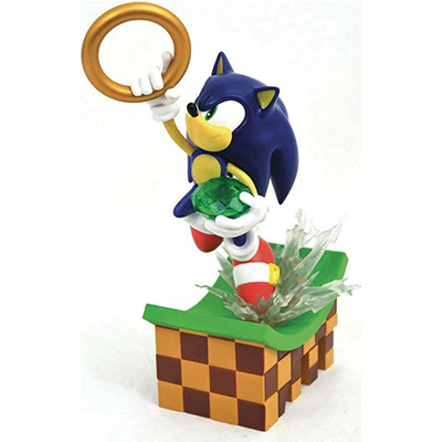 Diamond Select Toys Sonic The Hedgehog - Sonic Gallery PVC Statue (Dec192345)