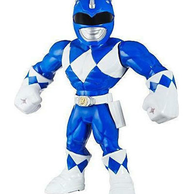 Hasbro Saban's Power Rangers: Mega Mighties - Blue Ranger Poseable Figure (E5874EU40)