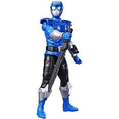 Hasbro Saban's Power Rangers: Beast Morphers - Beast-X Blue Ranger Figure (30cm) (E7803)