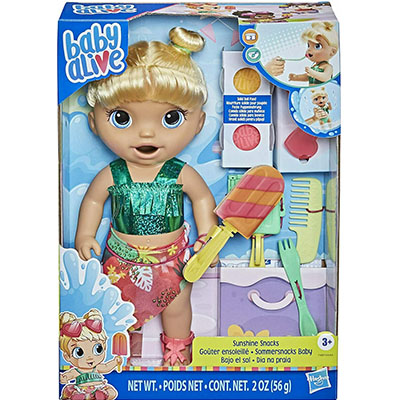 Hasbro Baby Alive: Sunshine Snacks Blond Hair Doll (F1680)