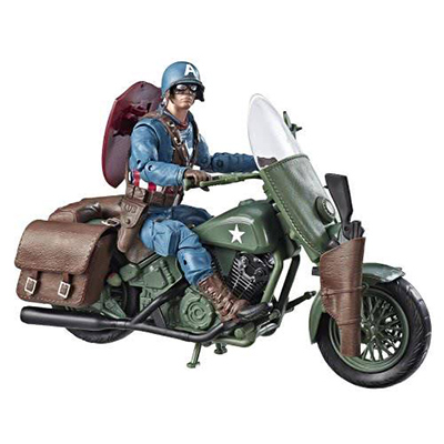 MARVEL - Marvel Legends Series 2019 - Captain America with Bike (5010993603718)