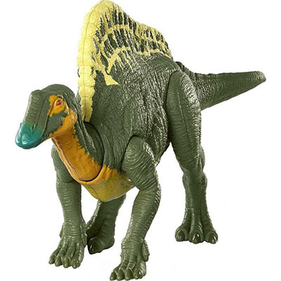 Mattel Jurassic World Δεινόσαυρος με κινούμενα Μέλη Λειτουργία Επίθεσης & Ήχους Ouranosaurus (HBX38)