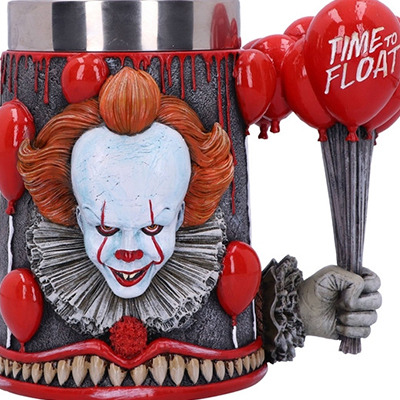 Nemesis IT - Pennywise- Resin Tankard 16cm