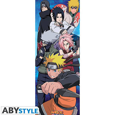 ABYstyle NARUTO SHIPPUDEN - Door Poster - Group - 53x158 ABYDCO450