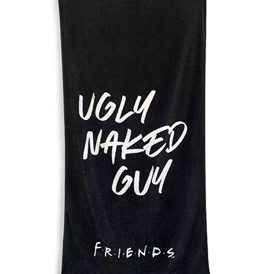 Groovy FRIENDS - Ugly Naked Guy - Πετσέτα 75x150cm