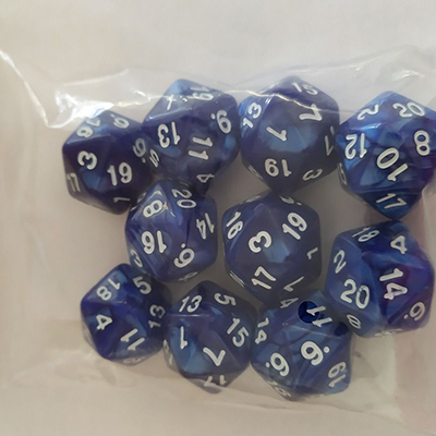 10 PEARL D20 BLUE/WHITE (KA113605)