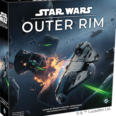 Fantasy Flight Επιτραπέζιο Παιχνίδι Star Wars: Outer Rim για 1-4 Παίκτες 14+ Ετών