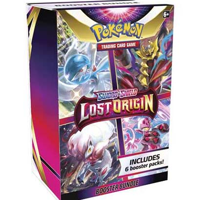 Pokemon TCG Sword & Shield Lost Origin 6 Boosters Bundle (POK851469)