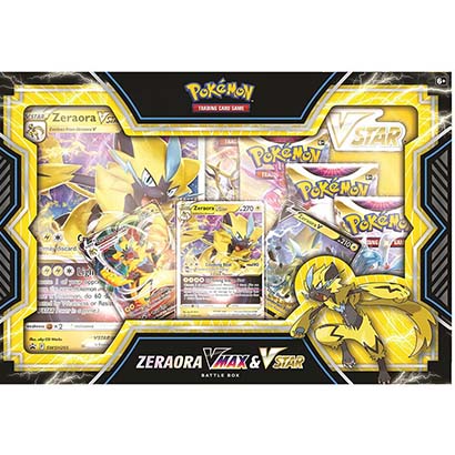 Pokemon TCG Zeraora Vmax & Vstar Battle Box (POK850882 Z)