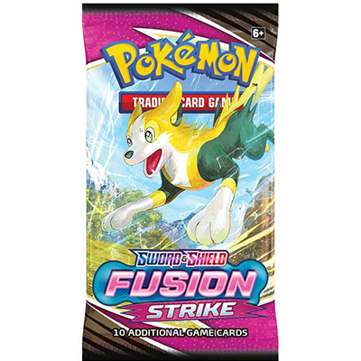 Pokemon TCG SS8 Sword & Shield Fusion Strike 1 Booster Pack POK809163