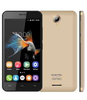 OUKITEL Smartphone C2, Quad Core, 4.5" IPS, GOLD