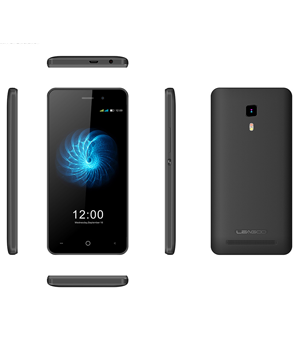 LEAGOO Smartphone Z3C, 8GB, 3G, 4.5" IPS, Quad-Core, Gray + Θήκη Σιλικόνης