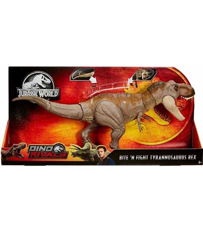 Mattel Jurassic World T-Rex Δεινόσαυρος Με Κινούμενη Ουρά & Κεφάλι (GCT91)