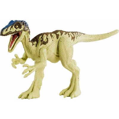Mattel Jurassic World Camp Cretaceous: Attack Pack - Coelurus Figure (HBX29)
