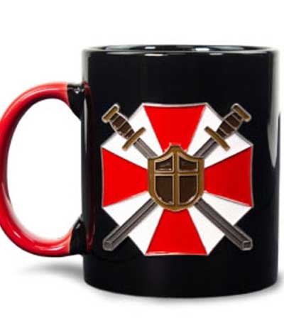 Resident Evil Metal Badge Mug