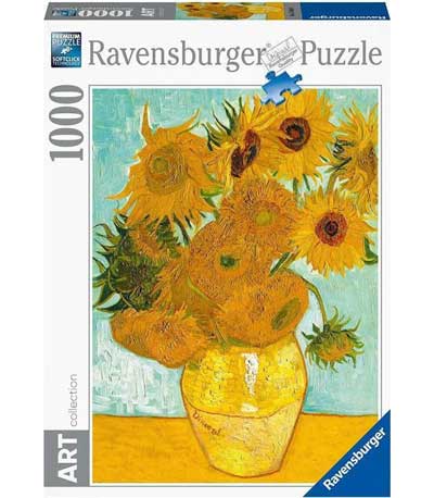 Ravensburger Παζλ Van Gogh: Ηλιοτρόπια 1000τμχ. 15805