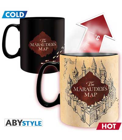 HARRY POTTER - MARAUDER 460ml HEAT CHANGE MUG (ABYMUG301)