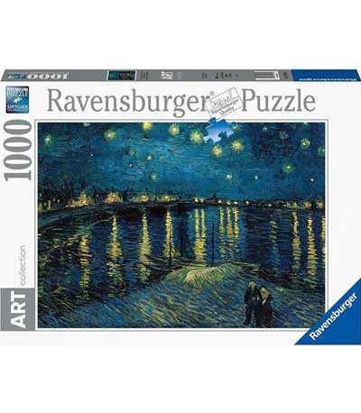 Ravensburger Παζλ 1000τεμ. Έναστρη Νύχτα Πάνω από τον Ρήνο (15614 )