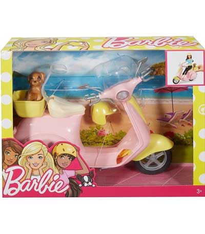 Mattel Barbie Σκουτερ Βέσπα (FRP56)