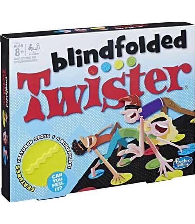Hasbro Blindfolded Twister - Board Game (E1888EU4)