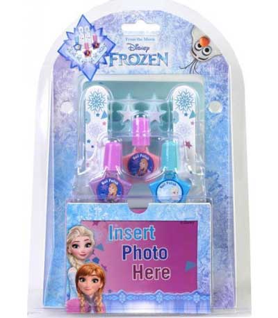 Markwins Frozen Σετ Μανικιούρ 3 Χρώματα Με Κουτί Κορνίζα (9800210)